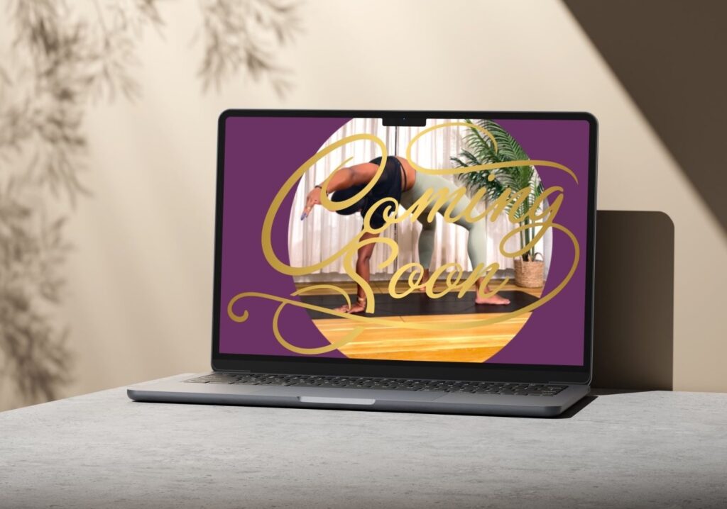 Laptop showing a 'Coming Soon' preview for New Stratgeic website